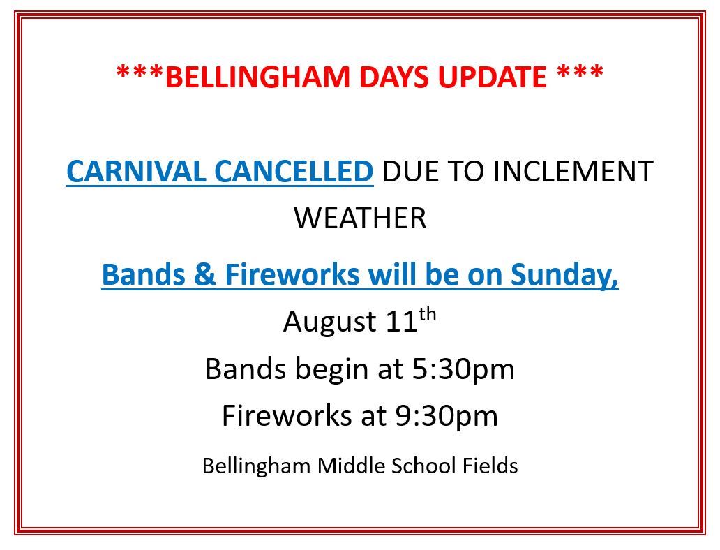 Bellingham Days UPDATE08.06.24