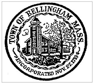 Seal of the Town of Bellingham Mass incorporated November 27, 1719