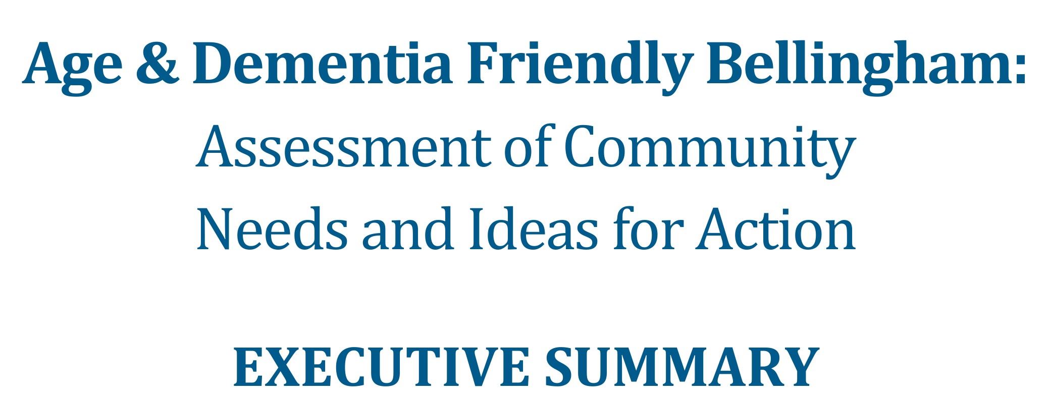 Age Dementia Assessment