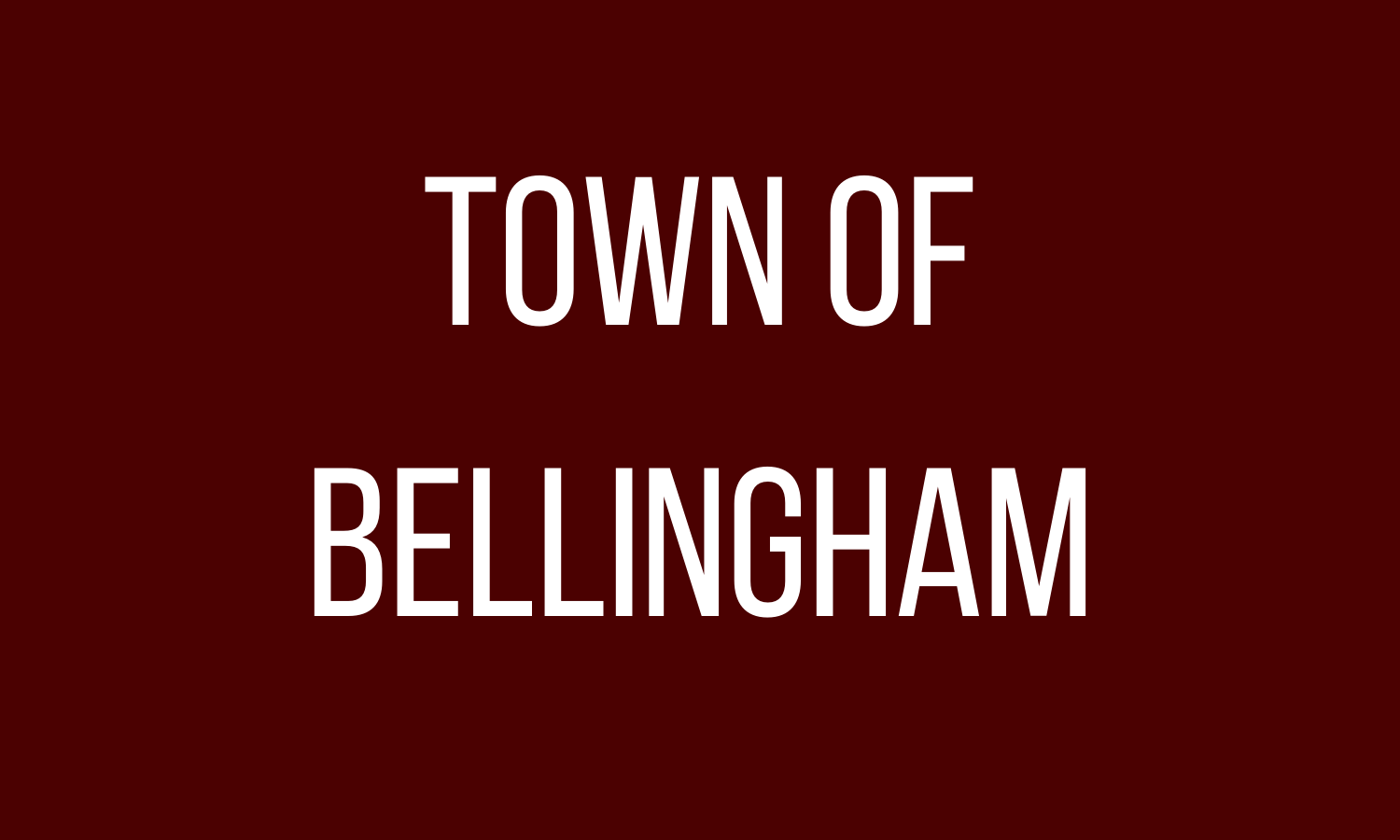 Town of Bellingham