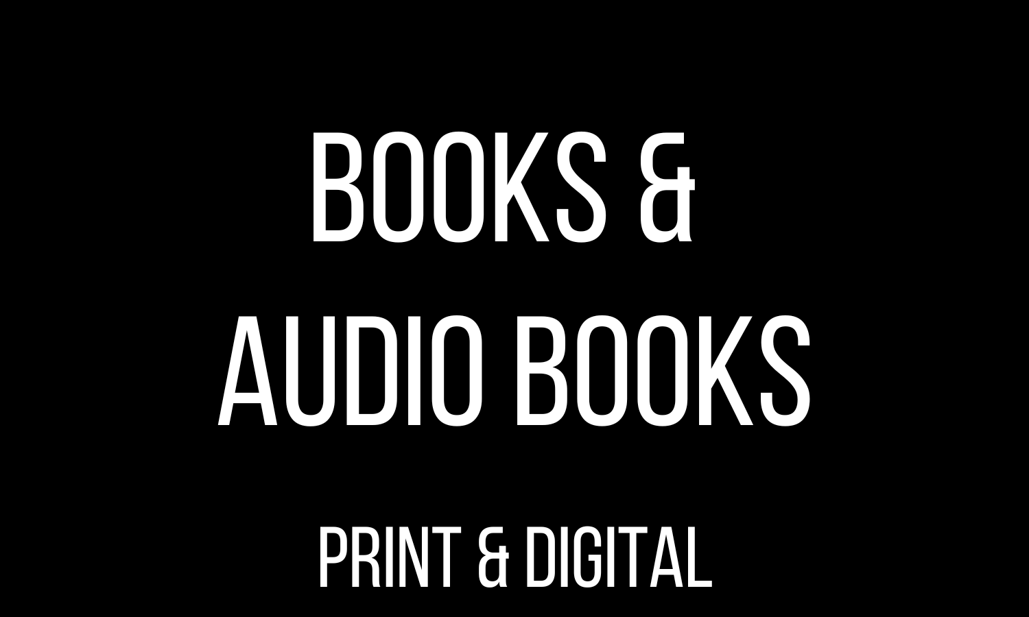 Books & Audio  Books