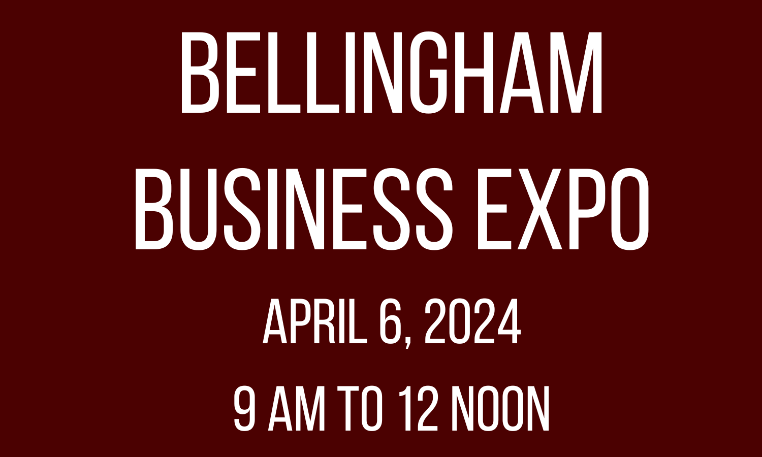 Bellilngham Business Expo