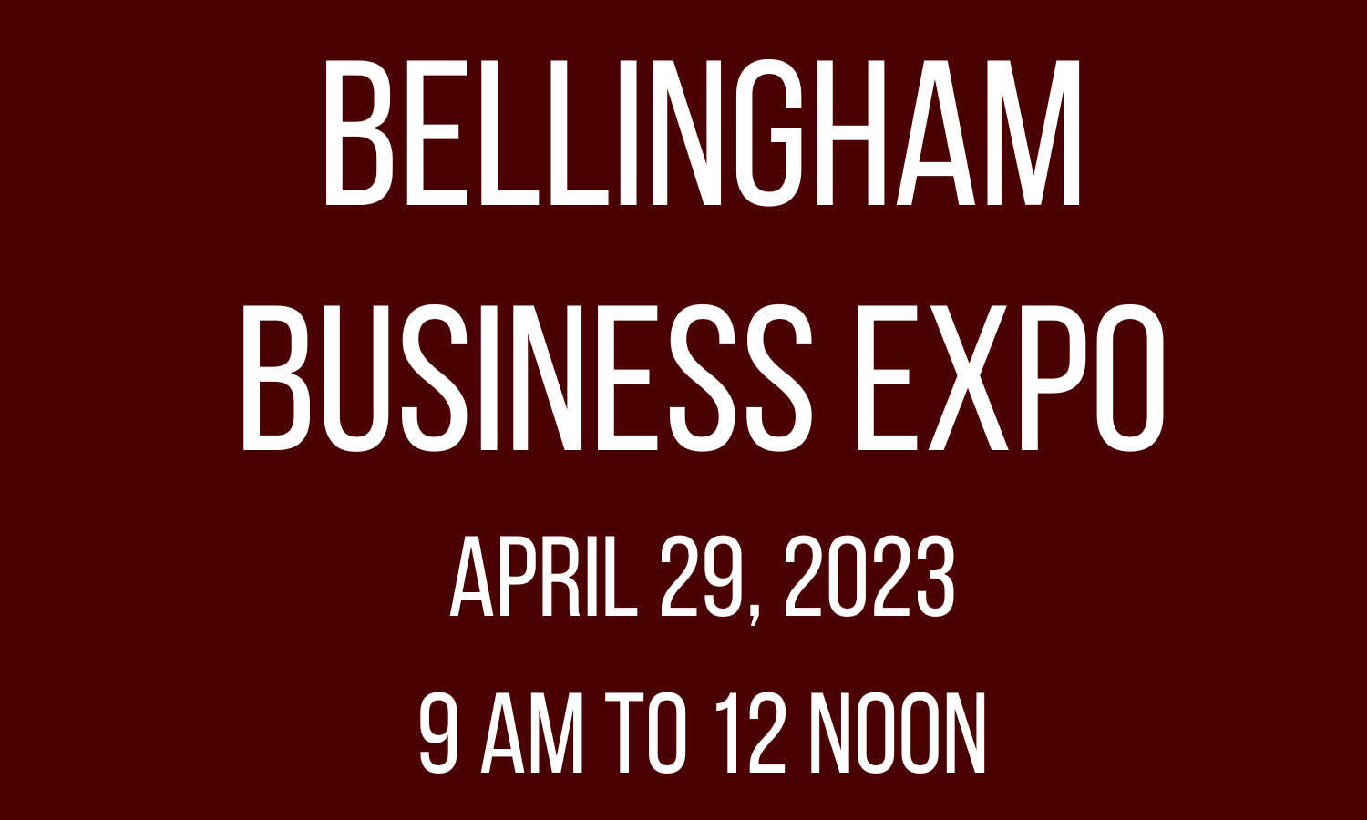 Bellilngham Business Expo