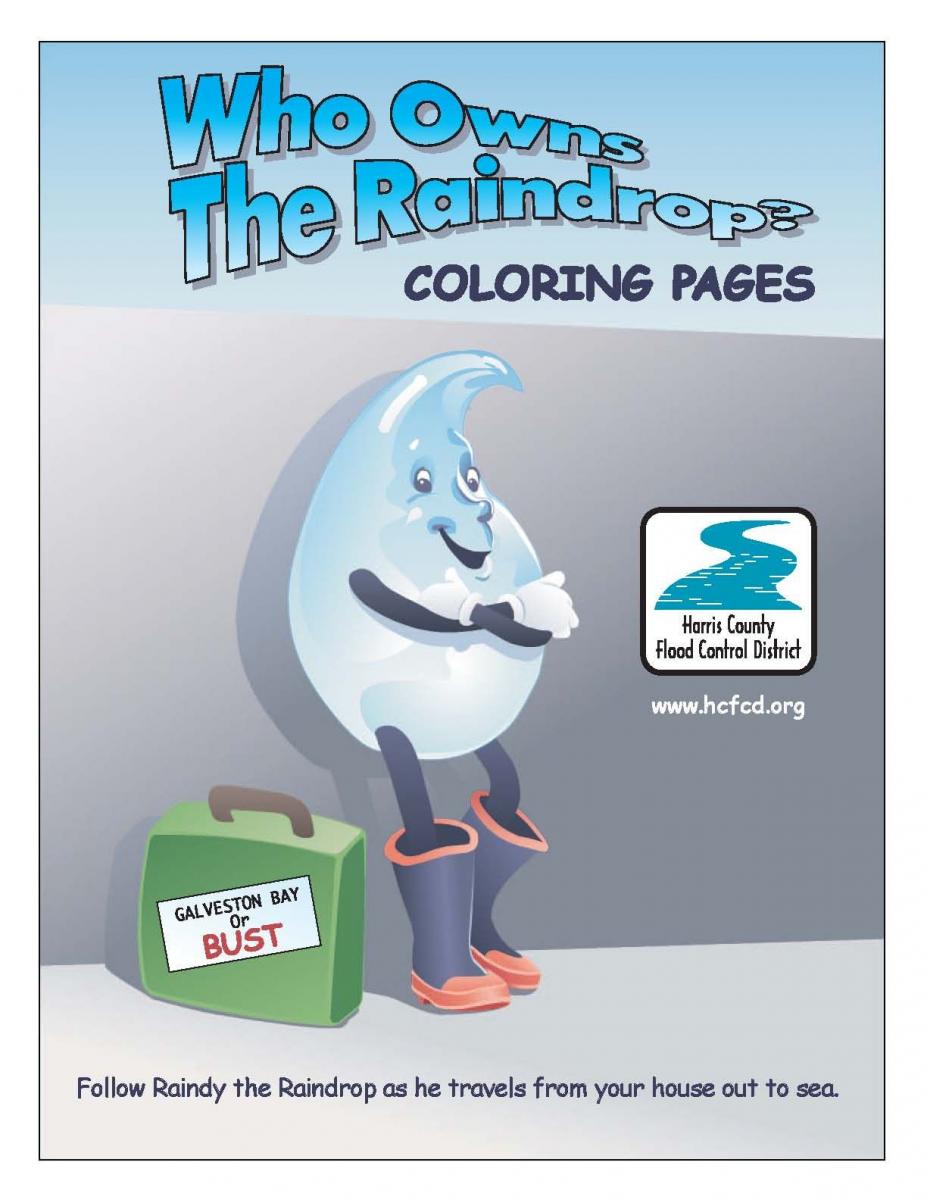 Who Owns the Raindrop Coloring Pages