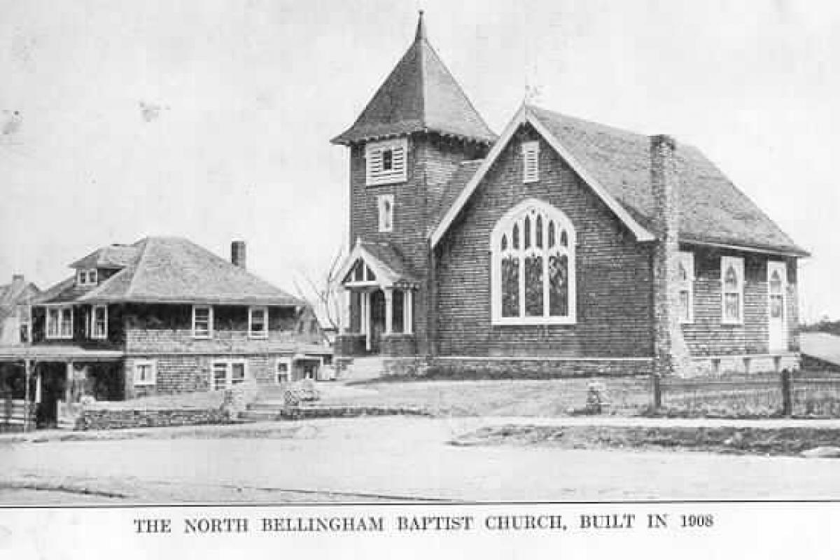 The North Bellingham Baptist Church, Built in 1908
